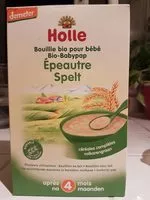 含糖量 Bouillie Bio pour Bébé Épeautre