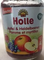 Cantidad de azúcar en Pomme et myrtilles
