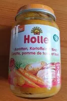 İçindeki şeker miktarı Karotten, Kartoffeln & Rind