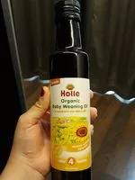 入っている砂糖の量 Organic baby weaning oil