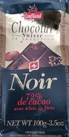 चीनी की मात्रा Chocolat suisse
