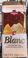 Chocolats blancs a l orange