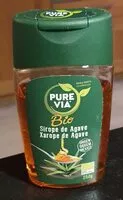 Sucre et nutriments contenus dans Pure via bio