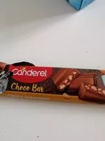 Quantité de sucre dans Choco bar canderel