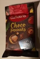 Quantité de sucre dans Canderel choco peanuts
