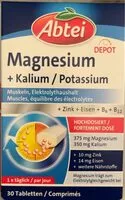 Jumlah gula yang masuk Magnesium + Kalium