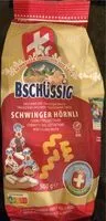 Cantidad de azúcar en Schwinger Hörnli 500g