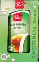 Suhkru kogus sees Sweeteners Stevia