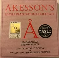 中的糖分和营养成分 Akesson s