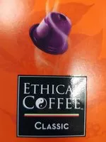 Sucre et nutriments contenus dans Ethica coffee