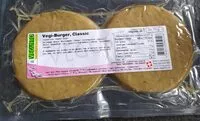 Quantité de sucre dans Vegi-Burger, Classic
