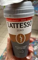 Количество сахара в Lattesso zero