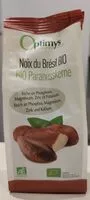 Количество сахара в Optimys Noix du Brésil Bio 200 g