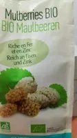 Количество сахара в Mulberries