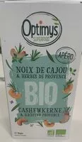 Количество сахара в Noix de cajou & herbes de Provence BIO