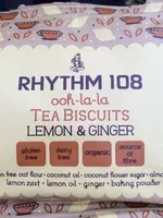 Quantité de sucre dans Lemon & Ginger Tea Biscuits