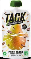 Sucre et nutriments contenus dans Tack superfood snack