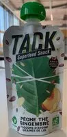 Suhkur ja toitained sees Tack superfood snack