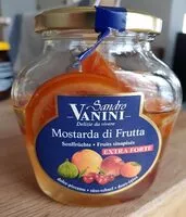 入っている砂糖の量 Mostarda di frutta