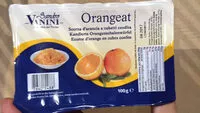 入っている砂糖の量 Encore d'orange en cube confite