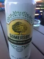 Zuckermenge drin Somersby, elderflower lime