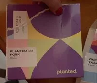 Quantité de sucre dans Planted Pork