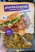 Quantité de sucre dans Planted. Kebab