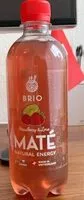 Sokerin määrä sisällä Brio Maté Strawberry & Lime