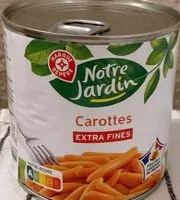 Amount of sugar in Carrottes extra fines