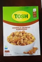 Jumlah gula yang masuk Granola Crunchy Almendras