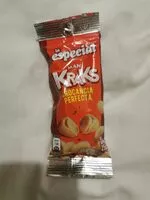 Jumlah gula yang masuk La Especial Maní Kraks