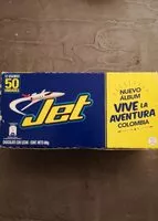 Quantité de sucre dans Chocolatinas Jet