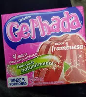 चीनी की मात्रा Gel'hada Frambuesa