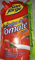 चीनी की मात्रा Salsa de Tomate