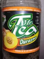 Azúcar y nutrientes en Mr tea