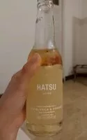 चीनी की मात्रा Hatsu Soda Uva blanca y Romero