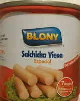 Azúcar y nutrientes en Blony