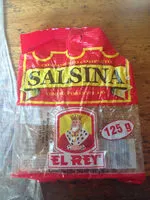 Suhkru kogus sees Salsina