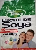 Quantité de sucre dans Leche de Soya 40 y Tantos Sabor Original