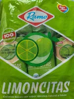 入っている砂糖の量 Limoncitas