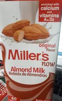 Сахар и питательные вещества в Miller s now