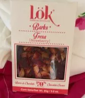 Cantidad de azúcar en Barks Fresa