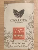 Azúcar y nutrientes en Carlota chocolat