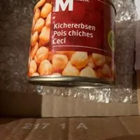 Количество сахара в Kichererbsen