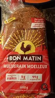 入っている砂糖の量 pain multigrain moelleux