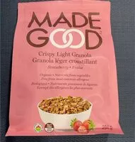 Cantidad de azúcar en Crispy Light Granola