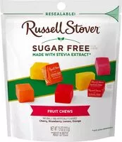 入っている砂糖の量 Fruit Chews, Sugar Free