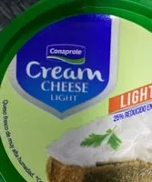 Sokerin määrä sisällä Cream Cheese Light