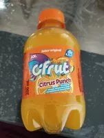 入っている砂糖の量 Cifrut citrus punch