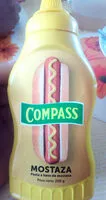Cantidad de azúcar en Mostaza COMPASS